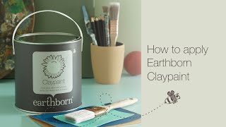 How to apply Earthborn Claypaint [upl. by Noemad]