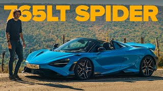 McLaren 765LT Spider Road And Track Review  Carfection 4K [upl. by Uot345]