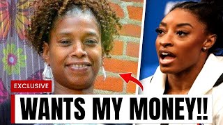 Simone Biles DRAGS Her Bio Mom For Being Messy Offsets Side Piece Jumps Cardi [upl. by Nelyaw]