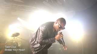 Taio Cruz  iHeart Radio  Break Your Heart Live [upl. by Abbi]