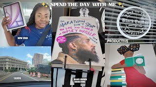 Spend The Day With ME Getting New iPad Black Owned Bookstore Shopping [upl. by Gillian]