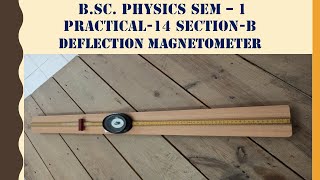 આવર્તન મેગ્નેટોમીટર  DEFLECTION MAGNETOMETER [upl. by Llewsor]