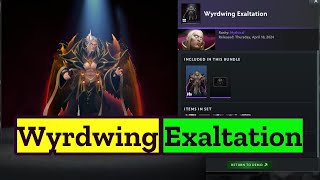 Dota 2  Invoker Set Wyrdwing Exaltation Act 1 Final Reward [upl. by Thinia]