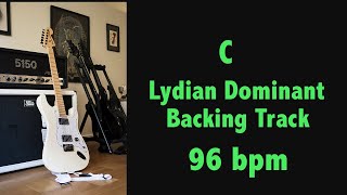 C Lydian b7 C Lydian Dominant Modal Backing Track [upl. by Pirzada]