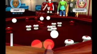 Game Party 3 Wii  Bumper Pool [upl. by Khichabia]