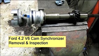 Ford 42 V6 Cam Synchronizer Removal amp Inspection [upl. by Snook]