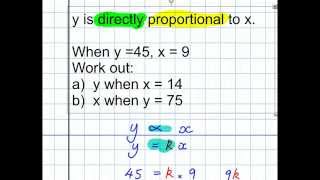 Proportion equations direct proprtion [upl. by Karol]