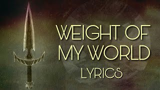 quotWeight of My Worldquot by FOZZY  Guild of Lyrics [upl. by Templer]