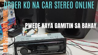 I ORDERED MY CAR STEREO ONLINE IS IT WORKING AT HOME GAGANA BA SA BAHAY [upl. by Htebezile353]