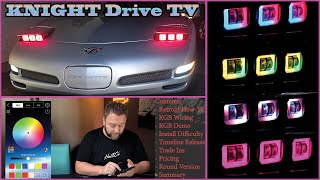 C5 9704 RGB Sleepy Eye Headlight System Demo  Pricing [upl. by Nosaj]