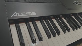 Alesis Recital Pro  88 Key Digital Piano Keyboard Review  Record and Lesson Mode FX and Display [upl. by Olenka]