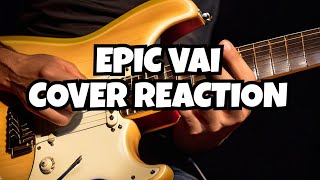 Discovering Matteo Mancusos Steve Vai Cover  Pro Guitarist Reacts [upl. by Yrnehnhoj260]