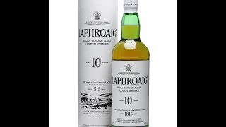 Виски обзор LAPHROAIG 10 years [upl. by Neehsas644]