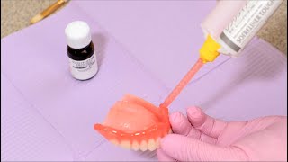 Full Chairside Denture Reline Procedure using SOFRELINER TOUGH® [upl. by Rochester12]