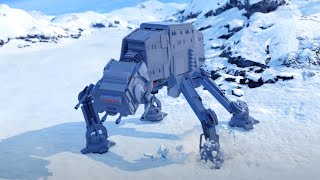 ATAT scene LEGO Star Wars The Skywalker Saga [upl. by Aimekahs]