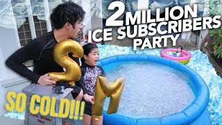 2 MILLION ICE SUBSCRIBERS PARTY  Ranz and Niana [upl. by Nordin637]