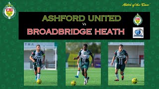 Ashford United Vs Broadbridge Heath Highlights plus reaction from Ashford Manager Danny Kedwell [upl. by Eidissac703]