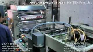 LAMINATION  LAMINATION MACHINE  AUTOMATIC LAMINATION MACHINE  FULLY AUTOMATIC LAMINATION MACHINE [upl. by Hagile817]