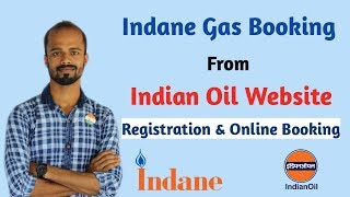 Indane Gas Booking from Indian Oil Website  Indane Gas Registration and Online Booking [upl. by Dorcas]