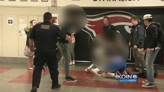 Watch School officer breaks up Lincoln HS fight [upl. by Rawley950]