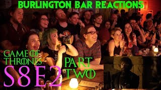 Game Of Thrones  Burlington Bar Reactions  S8E2 quotA Knight of the Seven Kingdomsquot Part 2 [upl. by Anairad]