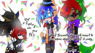 FNaF Security Breach react to Five More NightsPart 15FNaF 2 song [upl. by Yelyab]