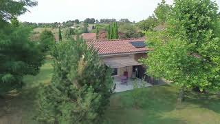 Gite Arendola vue drone  Figeac Capdenac au coeur du Quercy Rouergue Lot Aveyron Cantal [upl. by Atiz]