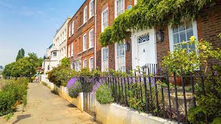 London Walk in Summer Heatwave  Chiswick to Brentford alongside River Thames [upl. by Vanni]