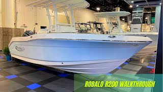 2022 Robalo R200 Walkthrough [upl. by Ydnelg106]