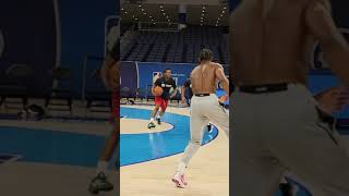 Jonathan Kuminga Pro Day Rehearsal at the NBA Combine [upl. by Arrahs]