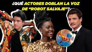 ¿Qué actores doblan la voz de quotRobot Salvajequot 🤖 [upl. by Chauncey645]