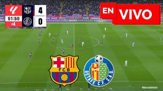 🔴 BARCELONA 4  0 GETAFE EN VIVO Y EN DIRECTO 🏆 LIGA ESPAÑOLA 🔴 [upl. by Saddler]