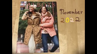 TALBOTS CATALOG FLIP THROUGH  WOMANS CLOTHING amp ACCESORIES  NOVEMBER 2022 [upl. by Sydney627]