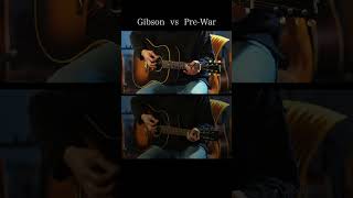 Gibson J35 Historic VS PreWar J35 gibson [upl. by Iarahs]