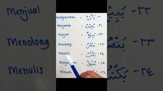 Kosakata Bahasa Arab dan Artinya 3 bahasaarab arabic kosakata mufrodat vocabulary shorts [upl. by Gnel]