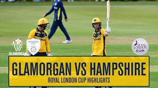 Glamorgan vs Hampshire  Royal London Cup Highlights [upl. by Dart309]