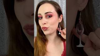 Red Wine look🍷 wine makeuptutorial red makeuplook beauty makeup contentcreator beautytips [upl. by Gracye788]