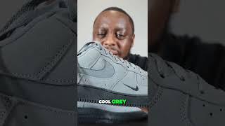 Quick look  Nike Air Force 1 LV8 Grey Suede DZ4514 002 af1 shorts [upl. by Niaz]