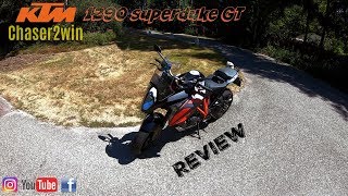 Review 2018 KTM 1290 SuperDuke GT  TOO MUCH POWER [upl. by Cicero322]