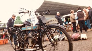 KEMPTON PARK Autojumble Motorcycles  Walking Along the Strip Looking at All Those Bikes For Sale… [upl. by Corley]