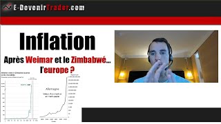 Inflation  Après Weimar et le Zimbabwé…l’Europe [upl. by Meeharb]