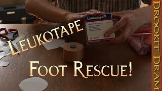 How to Prepare Leukotape for Blister Prevention [upl. by Lauritz]