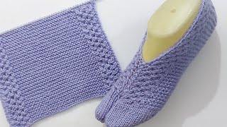 Knitting Thumb Socks  Shoes For Ladies [upl. by Felisha583]