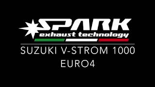 SPARK Exhaust Technology  SUZUKI V STROM 1000 EURO4 [upl. by Whitford82]