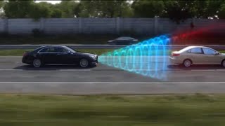 MercedesBenz Accident Avoidance  COLLISION PREVENTION ASSIST PLUS [upl. by Diana]