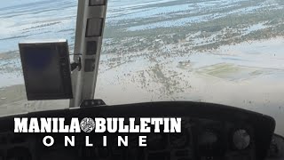 AERIAL SHOTS of floods in Burketown Australia [upl. by Nilknarf]