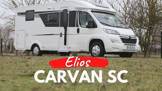 Elios lance son nouveau profilé à lit central  le CarVan SC sur Citroën Jumper [upl. by Ecnerrot151]