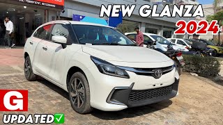 New Toyota GLANZA G Variant Most Value For Money  GLANZA 2024 G Second Top Model Review [upl. by Mora]