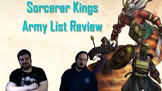 Conquest Last Argument of Kings Sorcerer Kings Army List Review [upl. by Yffub]