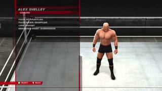 WWE2k14 Alex Shelley Moveset [upl. by Gracia]